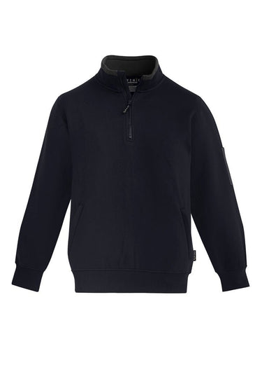 Syzmik Mens 1/4 Zip Brushed Fleece - Kiwi Workgear